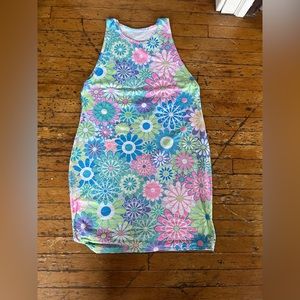 Retro blossom body con plus size dress